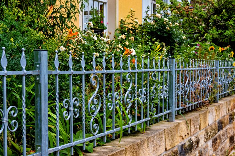 Courtyard Fence Installation
