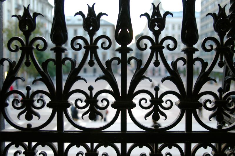 Ornamental Iron Fence Service detail